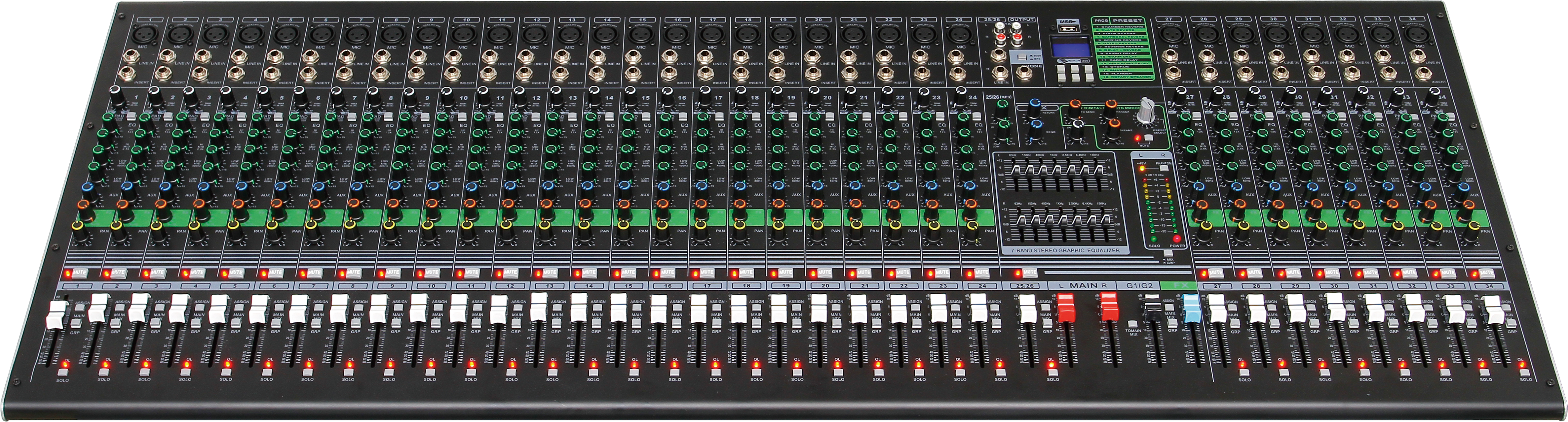 32路模拟调音台