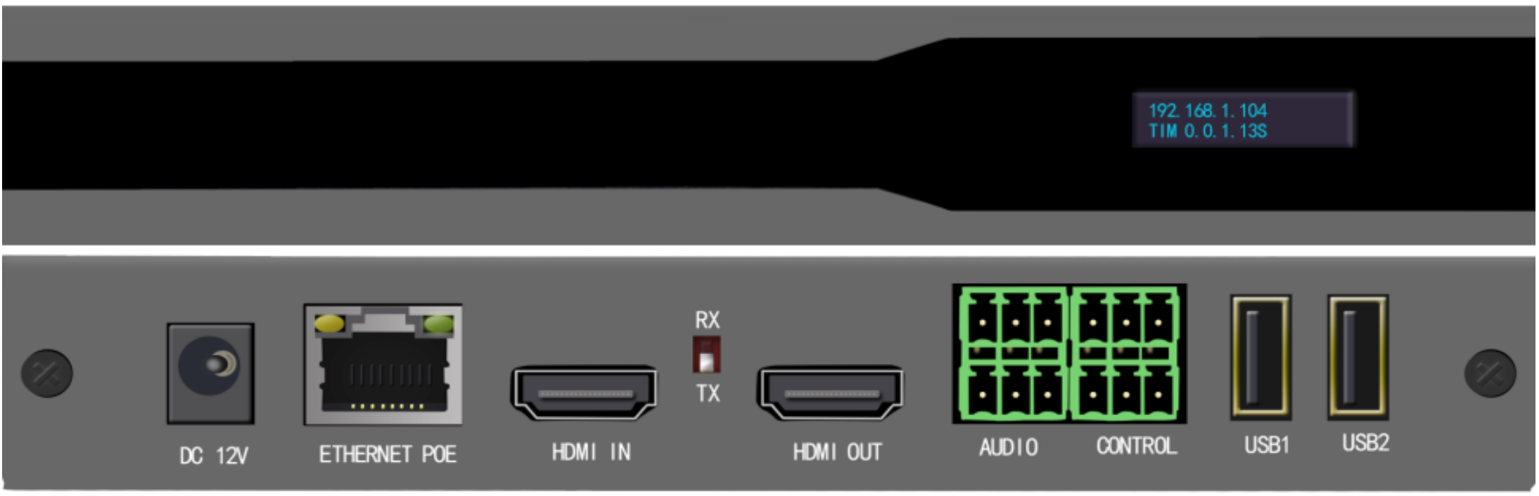 4K30HZ分布式发送/接收节...