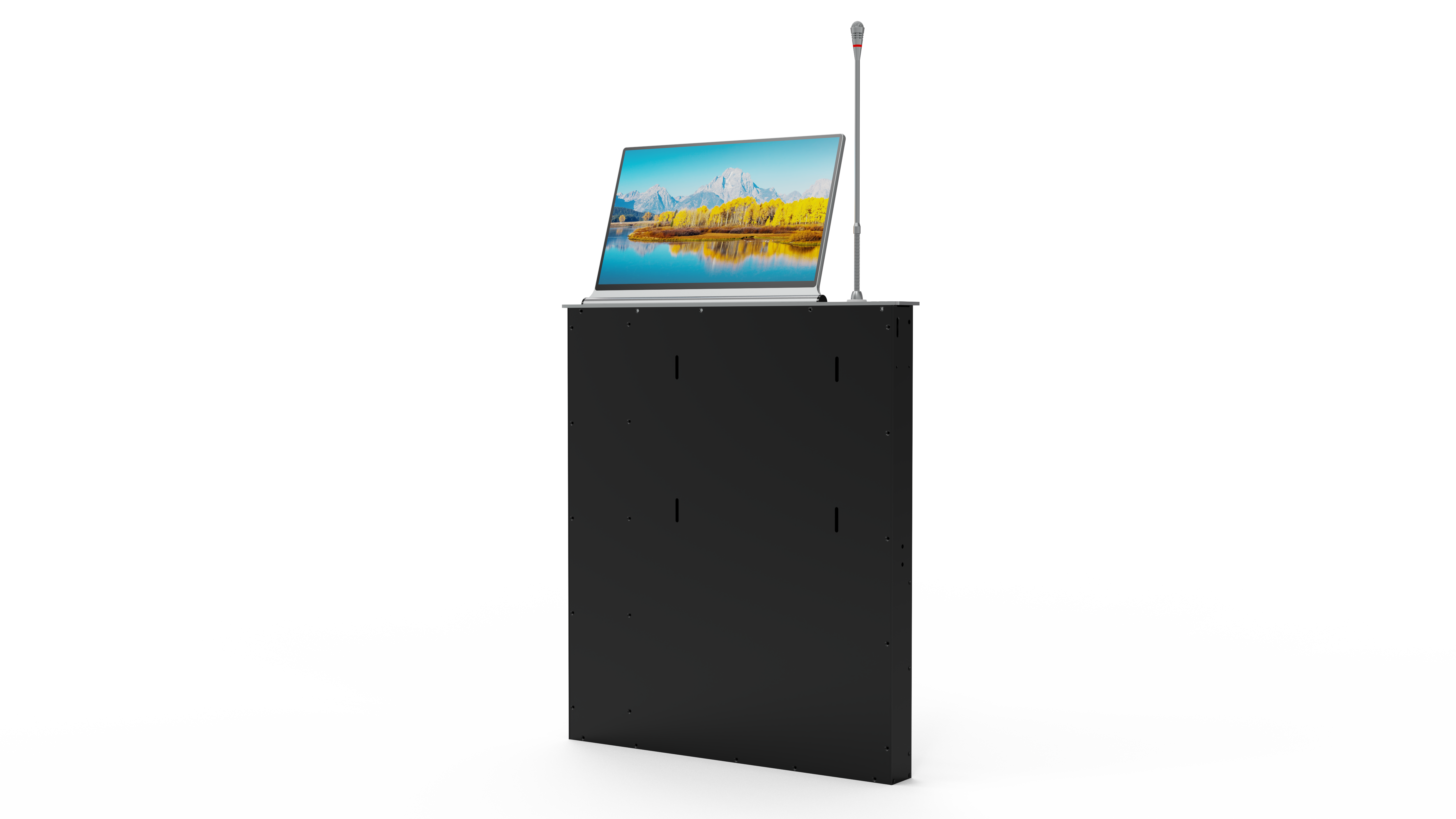 单屏含话筒升降一体机